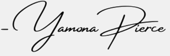 Yamona Pierce signature